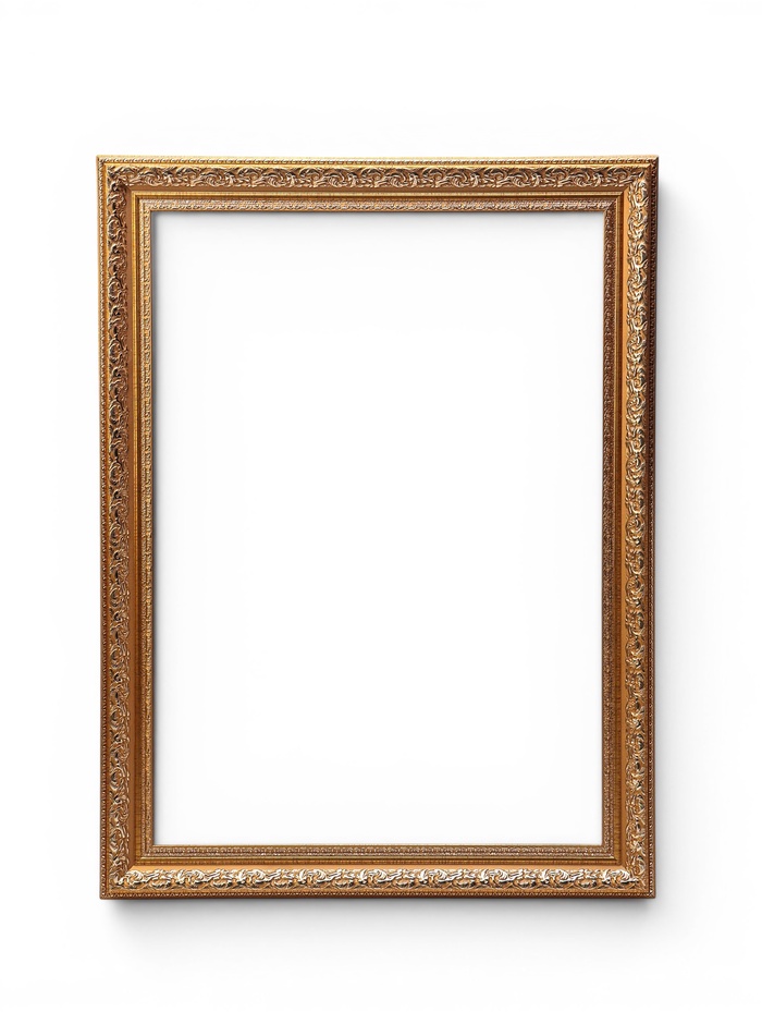 Рама для картин и зеркал Elegance de Lumi, 50×70 см, пластик, золото