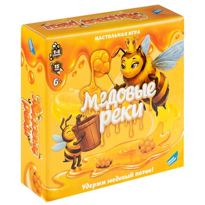 Настольная игра «Медовые реки», 6+