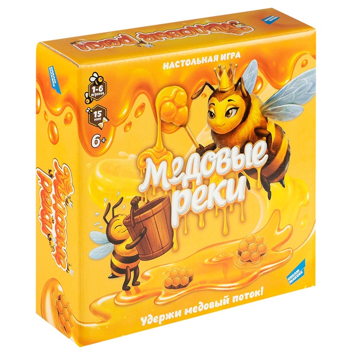Настольная игра «Медовые реки», 6+ - Фото 1
