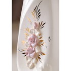 Ваза керамическая "Весна", белая, 23 см, микс - Фото 6