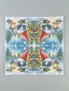 Салфетки новогодние бумажные «Сказочный гном», 33×33, 3 слоя, 20 шт. - Фото 3