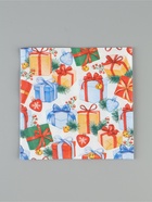Салфетки новогодние бумажные «Подарки», 33×33, 3 слоя, 20 шт. - Фото 2