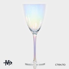 УЦЕНКА Бокалы для вина Magistro «Жемчуг», 400 мл, 9.5×23.5 см, набор 2 шт., стекло, перламутровые - Фото 2