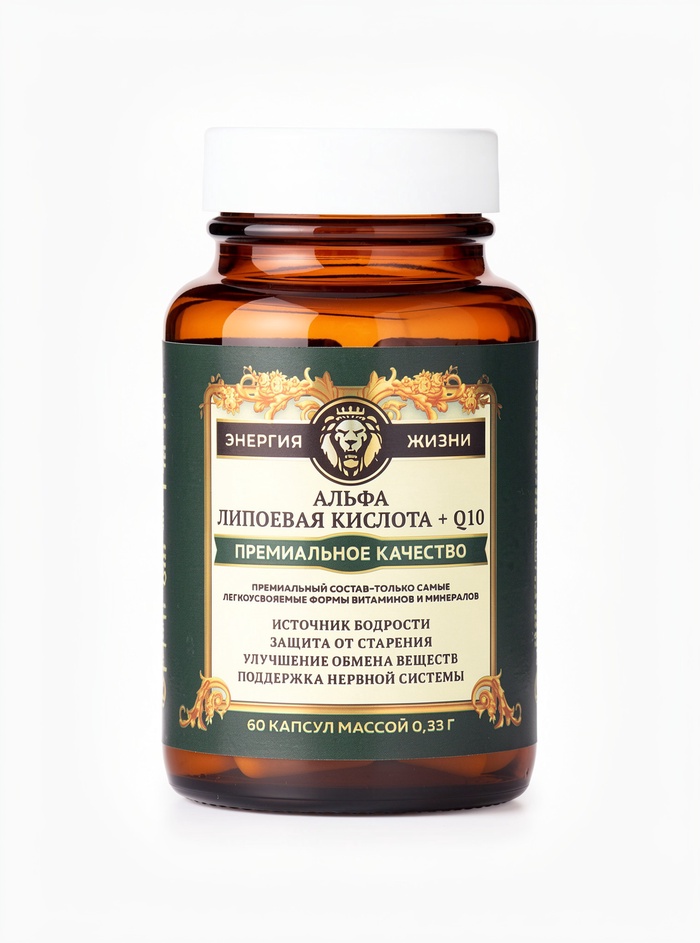 Альфа-липоевая кислота Vitamuno Pro, 60 капсул - Фото 1