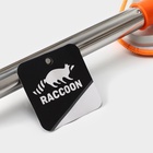 УЦЕНКА Швабра для окон Raccoon фигурная, со стальной ручкой, 2 секции, 102 см, насадка из микрофибры 20×15 см - Фото 10