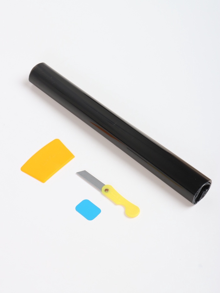 Пленка защитная для фар 35%, черная, 150×30 см