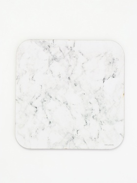 Подставка под горячее «Белый мрамор», 15×15 см