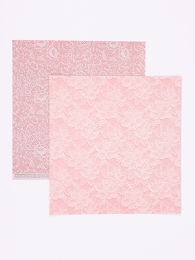 Бумага для скрапбукинга «Кружева», 180 г/м, 30.5×32 см