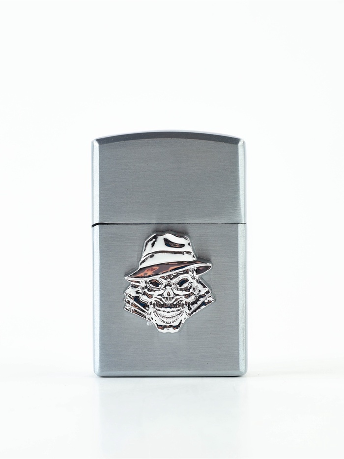 Зажигалка газовая «Череп», 3.2×5.2×1.2 см