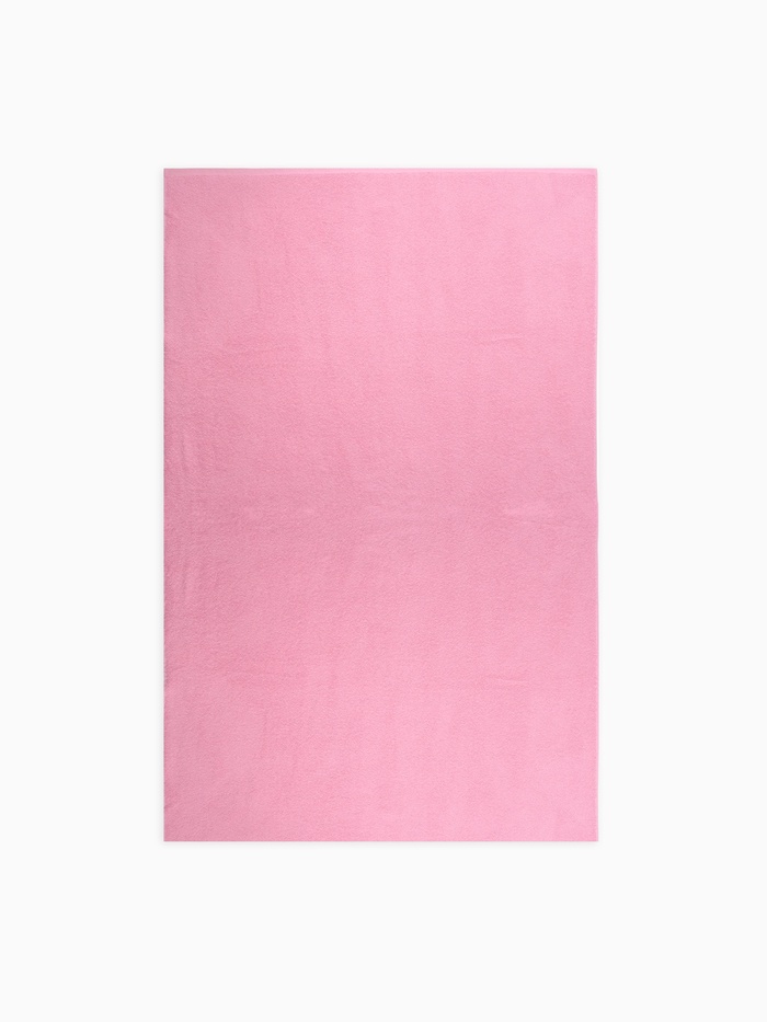 Полотенце махровое «Экономь и Я», размер 100×150 см, розовое, хлопок 360 г/м²