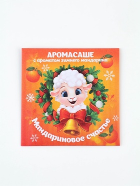 Аромасаше в конверте «Мандариновое счастье», набор 10 шт., 11×11 см