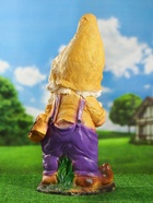 Садовая фигура из гипса «Гном с книгой», 30×28×70 см - Фото 11