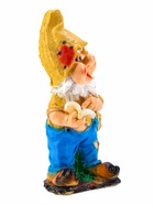 Садовая фигура из гипса «Гном с книгой», 30×28×70 см - Фото 4