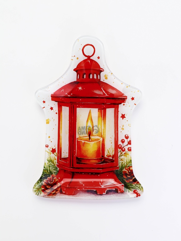 Тарелка в форме фонаря «Классика», 14.5×22 см