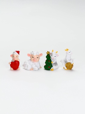 Фигурка «Новогодний», 3.5×3.8 см МИКС
