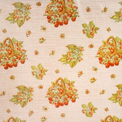 Клеенка столовая на нетканой основе «Лукошко с фундуком», 1,35×25 м