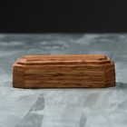 Подставка-подиум деревянная, 70 х 30 х 20 мм, массив дуба - Фото 3