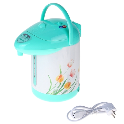 Термопот Sakura SA-362WGR Light, 750 Вт, 2.5 л, бело-зелёный