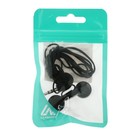 Наушники Luazon VBT 1.0, проводные, вкладыши, кабель 97 см, Jack 3.5 мм, чёрные - Фото 3