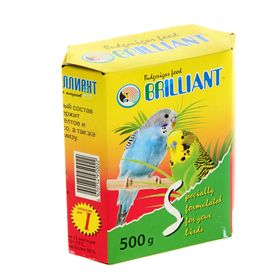 Корм "Бриллиант" для попугаев, с йодом, 500 г
