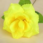 Цветы искусственные "Роза жёлтая" 40 см - Фото 2