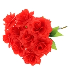 Цветы искусственные "Роза красная" 40 см - Фото 3