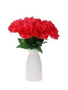 Цветы искусственные «Роза малиновая», h=40 см - Фото 6