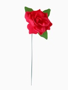 Цветы искусственные «Роза малиновая», h=40 см - Фото 7