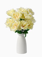 Цветы искусственные «Роза бежевая», h=40 см - Фото 6