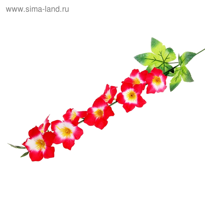 цветы искусственные 60 см энотера малиновая - Фото 1
