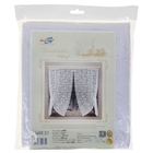 Шторы без шторной ленты, ширина 165 см, высота 180 см-2 шт., цвет белый - Фото 2