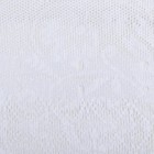 Тюль на кухню 220х170 см, цвет белый, 100% полиэстер - Фото 3