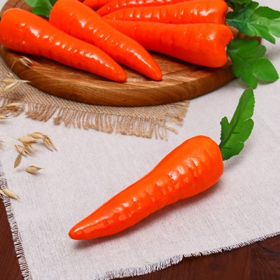 Муляж "Морковь" оранжевый, микс