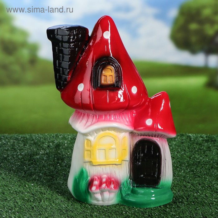 Садовая фигура "Теремок", керамика, 15х20х31 см - Фото 1