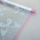 Пленка для цветов и подарков "Феерия" розово-белый 0.7 х 7 м, 40 мкм - Фото 1