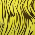Фетр с рисунком золотом "Водоросли” жёлтый 50 см х 10 м - Фото 2
