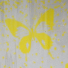 Пленка для цветов и подарков "Бабочки" желтый 0.7 х 7 м, 40 мкм - Фото 2