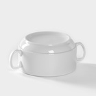 Чашка фарфоровая для бульона «Уют», 470 мл, d=11,8 см - фото 4597595