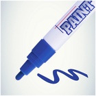 Маркер-краска (лаковый) MunHwa, 4.0 мм, нитро-основа, синий - Фото 7