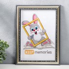 Фоторамка для фото 21×30 см Keep memories, Genevieve, пластик, серебро - Фото 2