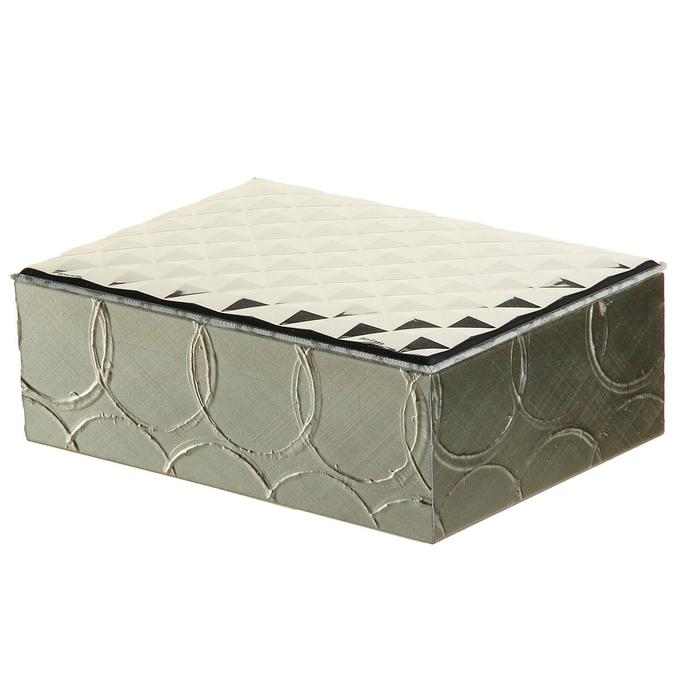 УЦЕНКА Шкатулка "Бриллиант", 18 × 14 × 6,5 см - Фото 1