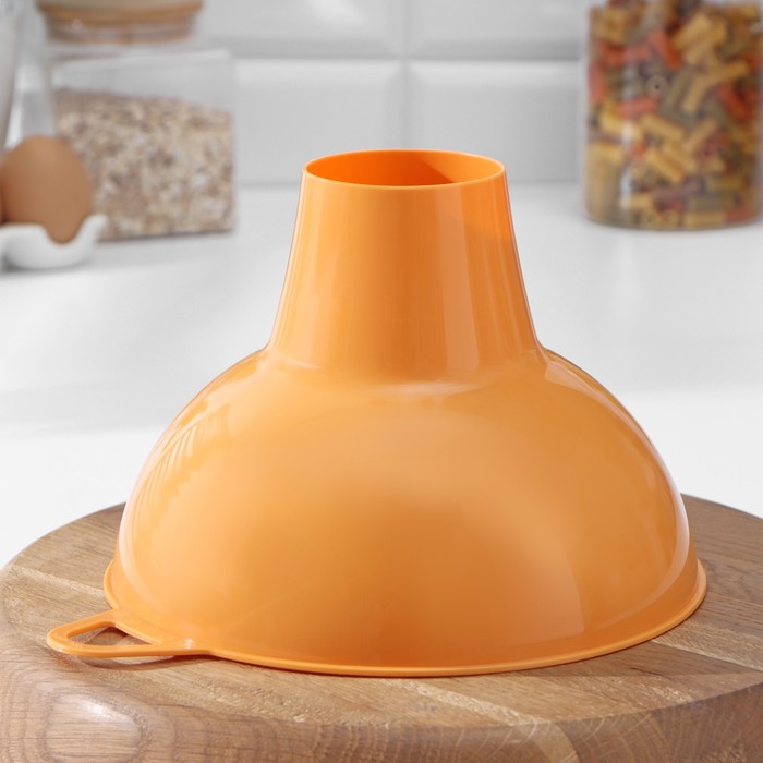 Воронка для банок, d=19 см, широкая, цвет МИКС - Фото 1