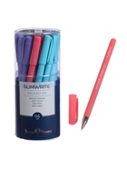 Ручка шариковая BrunoVisconti. SlimWrite. JOY, синий стержень, узел 0.5 мм, матовый корпус, МИКС - Фото 7