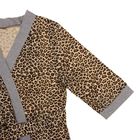 Комплект женский (халат, сорочка) Диана леопард МИКС, р-р 52 - Фото 3