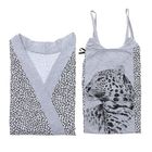 Комплект женский (халат, сорочка) "Диана", размер 48, цвет леопард МИКС - Фото 12