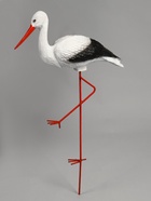 Садовая фигура из полистоуна «Аист», 75×51×17 см - Фото 4