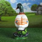 Садовая фигура из полистоуна «Селезень», 35×29×18 см - Фото 3