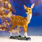 Садовая фигура из полистоуна «Оленёнок», 39×18×53 см - Фото 12