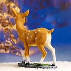 Садовая фигура из полистоуна «Оленёнок», 39×18×53 см - Фото 13