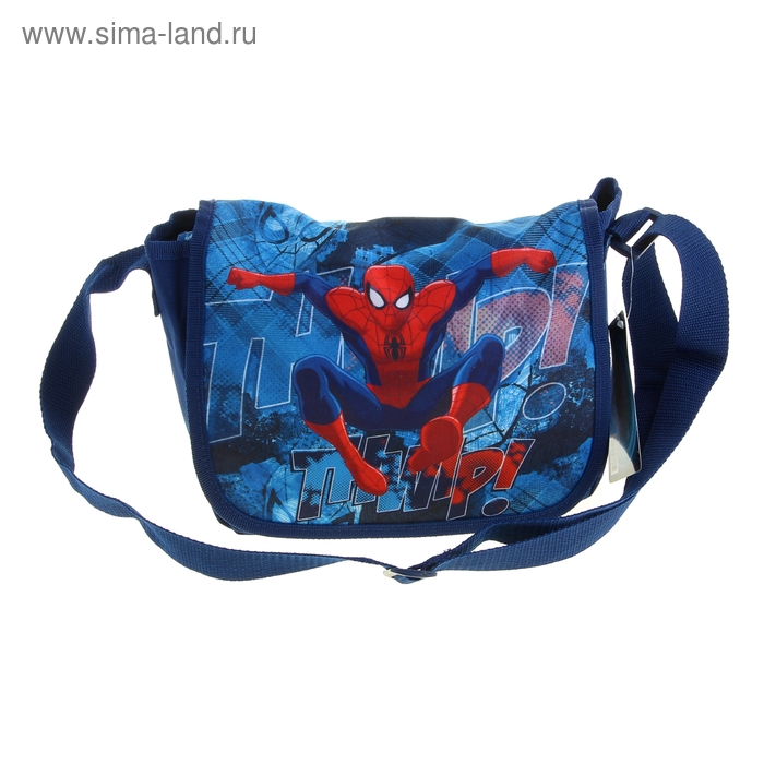 Сумочка детская для мальчика Disney Spiderman 18*25*10 см на лямке - Фото 1